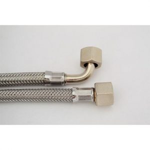 Hose 3/8 - 3/8 conical female 1500mm w curve