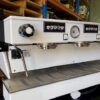La Marzocco Linea Classic 3 group White Black Refurbished Custom Paint