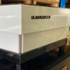 La Marzocco Linea Classic 3 group White Black Refurbished Custom Paint